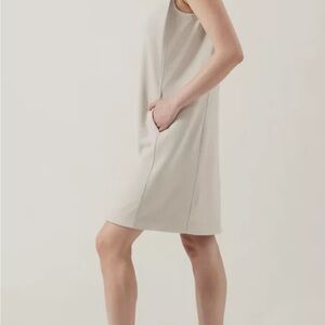 Athleta Seasoft Tank Dress Abalone  Sz Medium